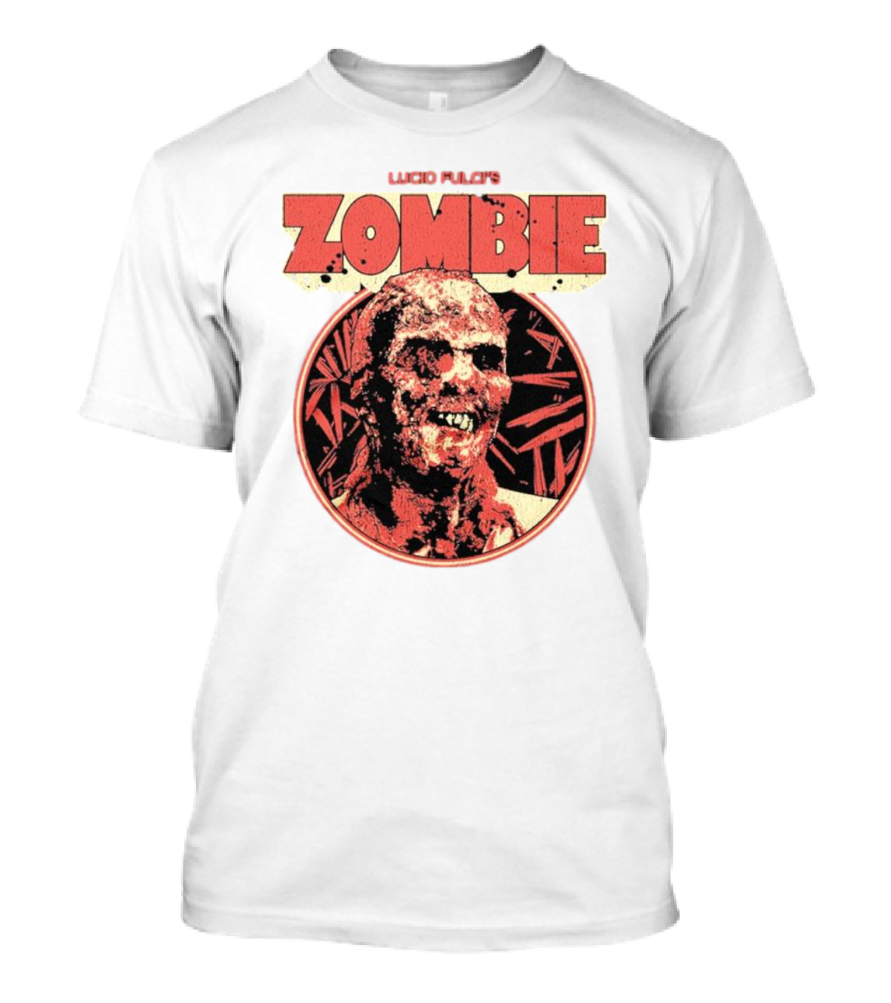 Lucio Fulci's Zombie Retro Horror Movie T-Shirt