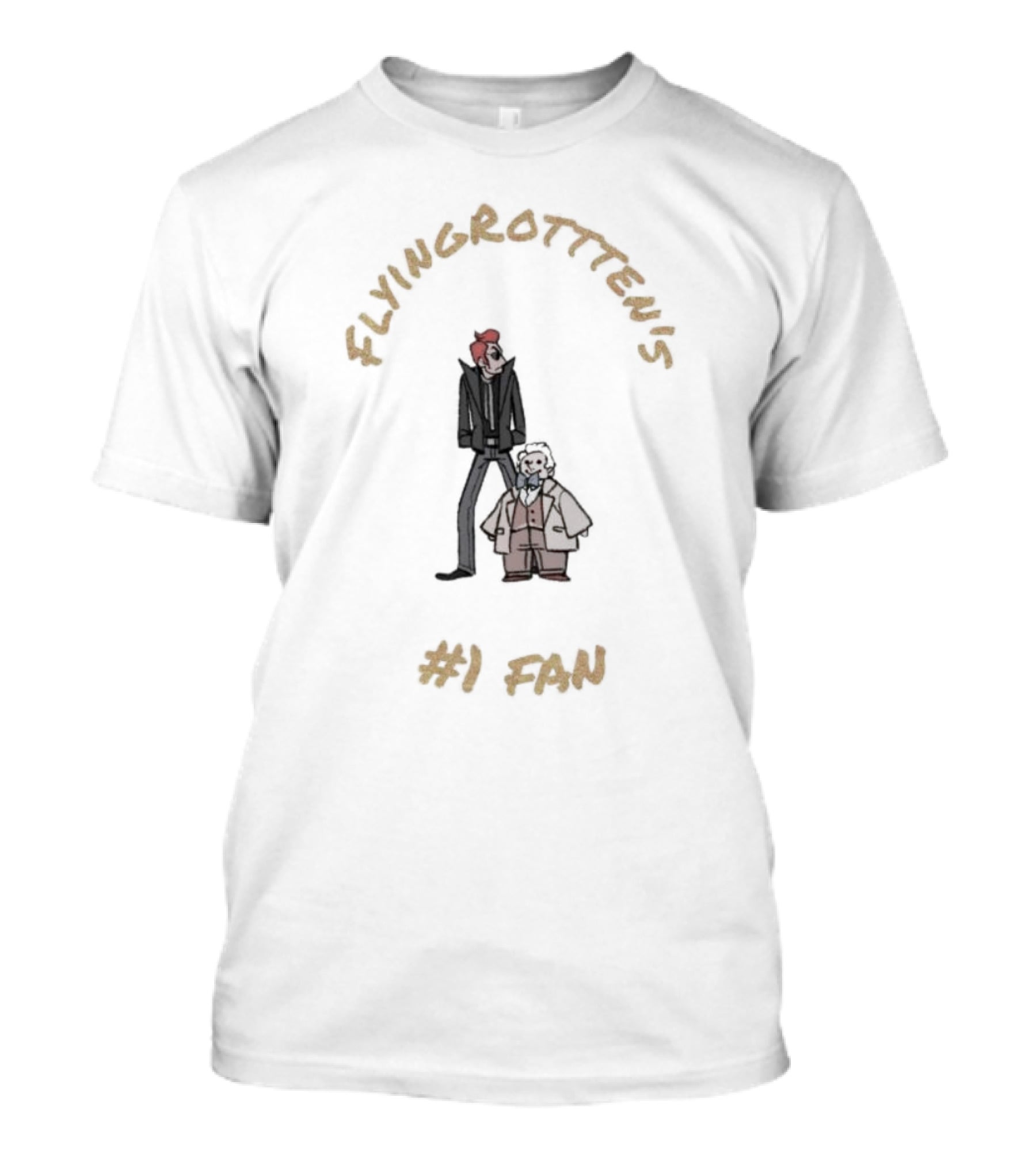Flyingrottten’s #1 Fan Man And Old Man T-Shirt