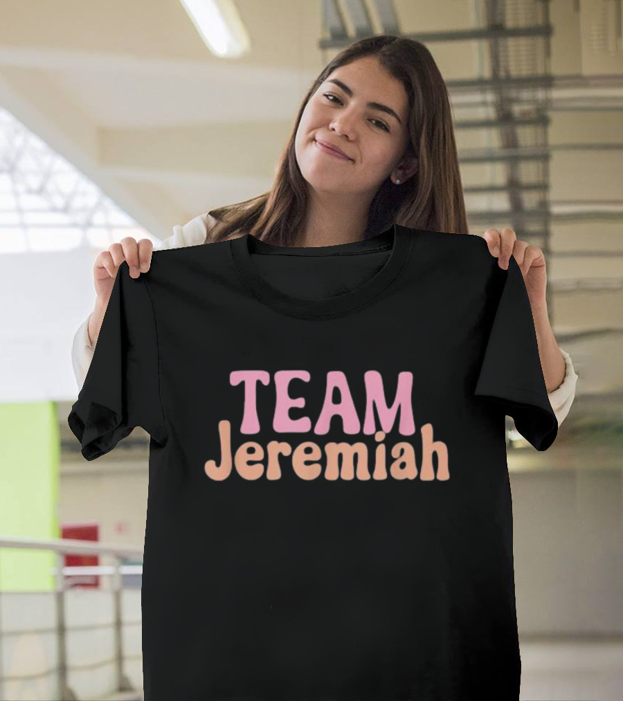 Team Jeremiah Jolie Pastel Text T-Shirt