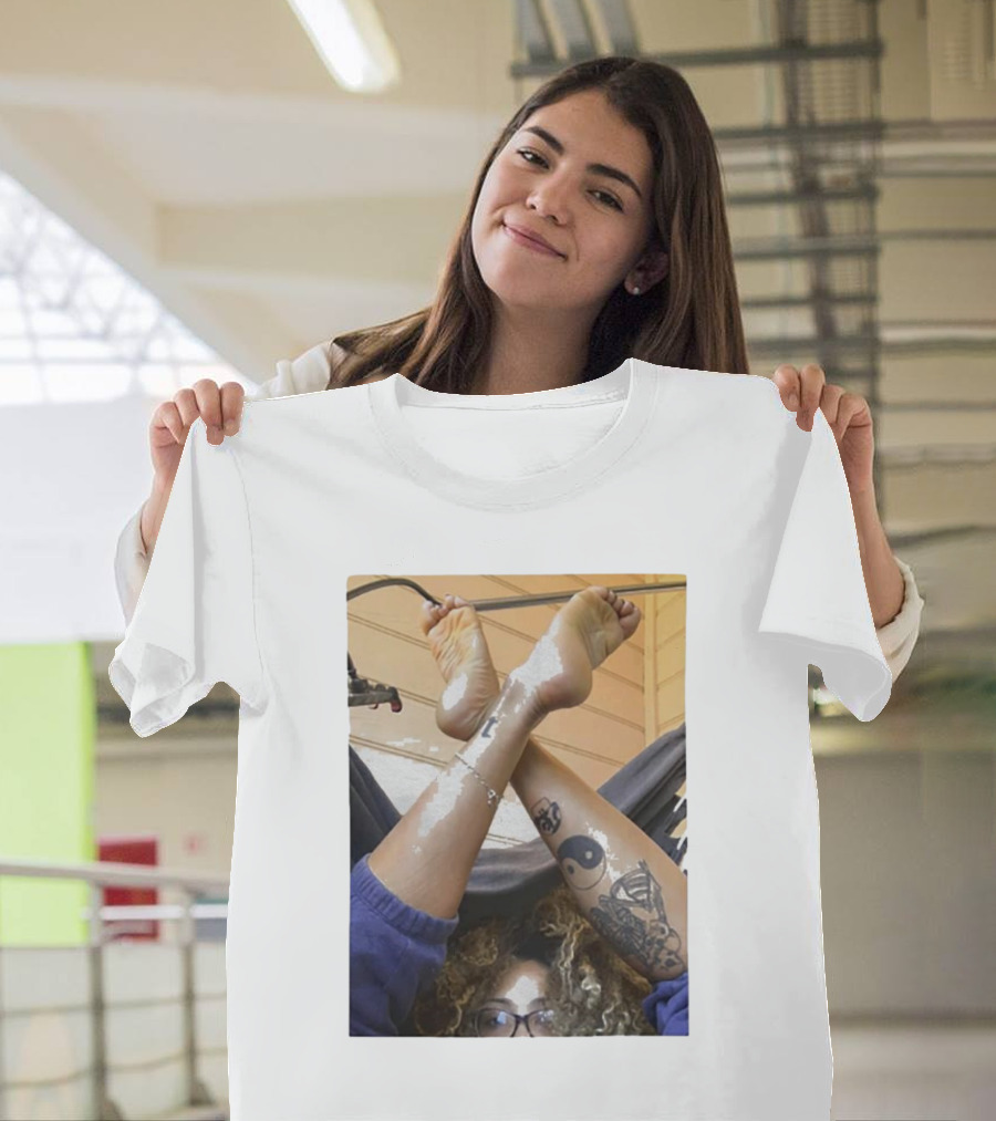 Omgitsbratch Yoga Yin Yang Tattoo Handstand T-Shirt