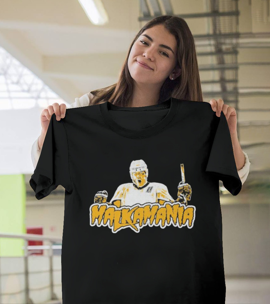 Pittsburgh Penguins Malkamania Hockey Enthusiast T-Shirt