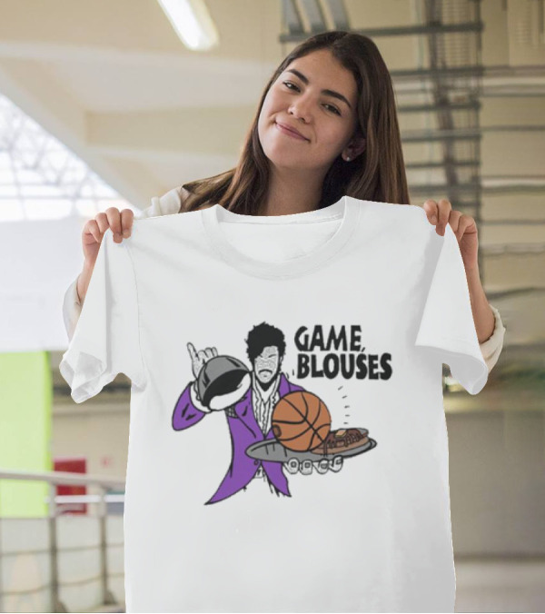 Game Blouses Basketball And Pancakes Purple Jacket T-Shirt
