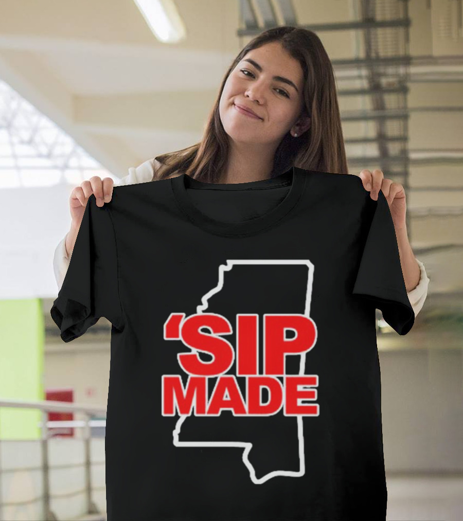 'SIP MADE Mississippi Outline Bolden T-Shirt
