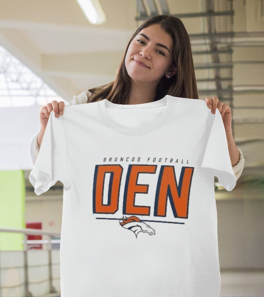 Broncos Football DEN Denver Broncoswomen’s Two-pack Combo Cheerleader T-Shirt