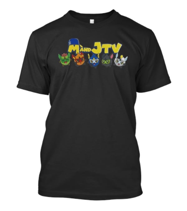 MandJTV Mytey Character Lineup T-Shirt