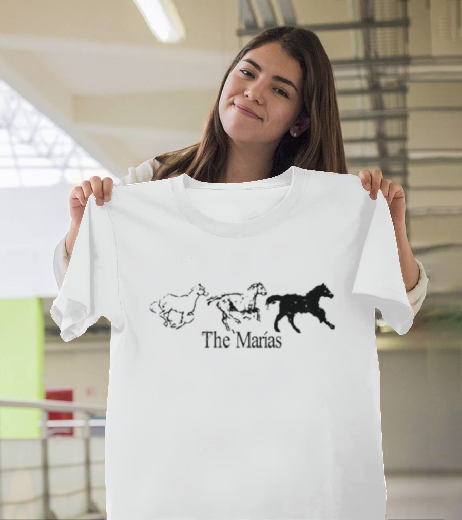 The Marías Horse Trio Galloping Sequence T-Shirt