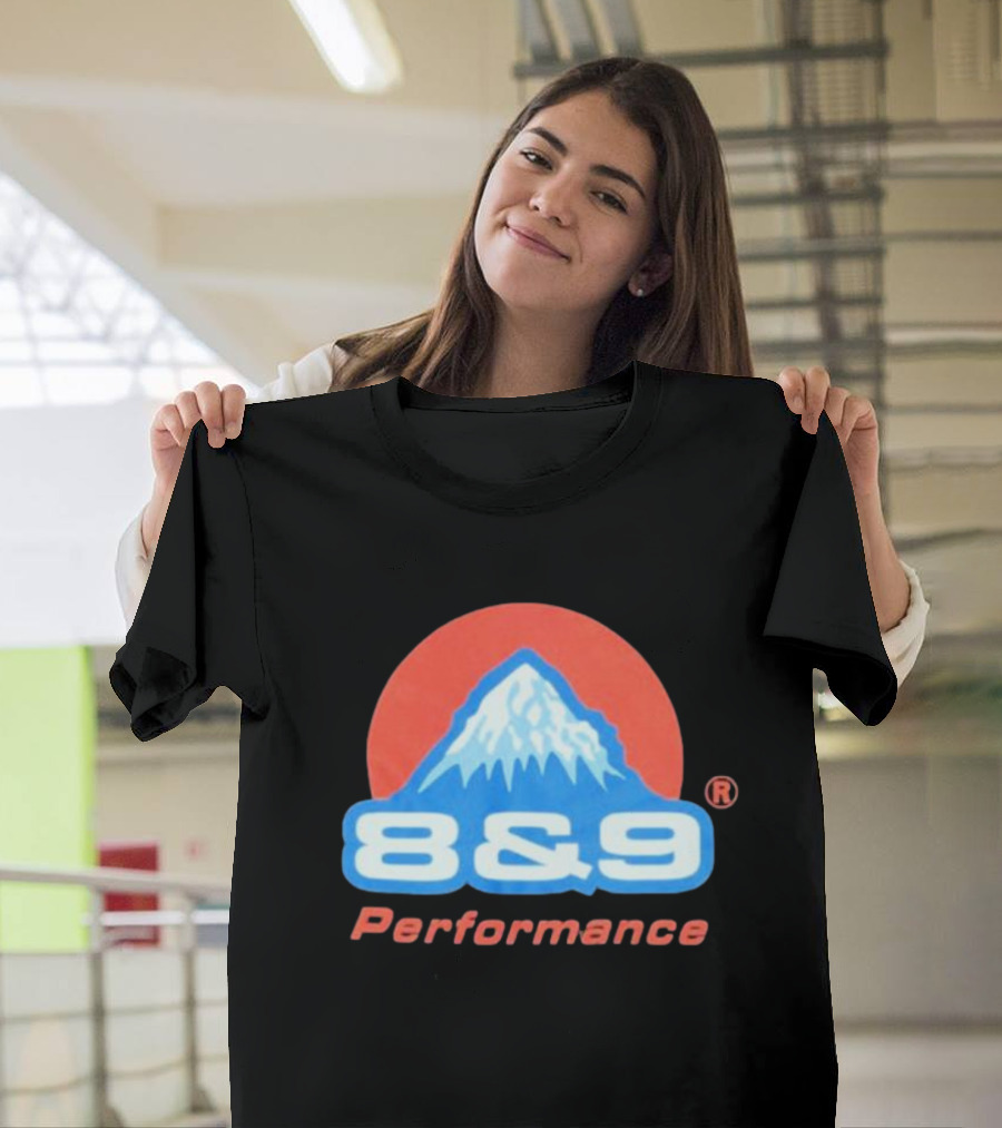 8 And 9 Performance Mountain T-Shirt
