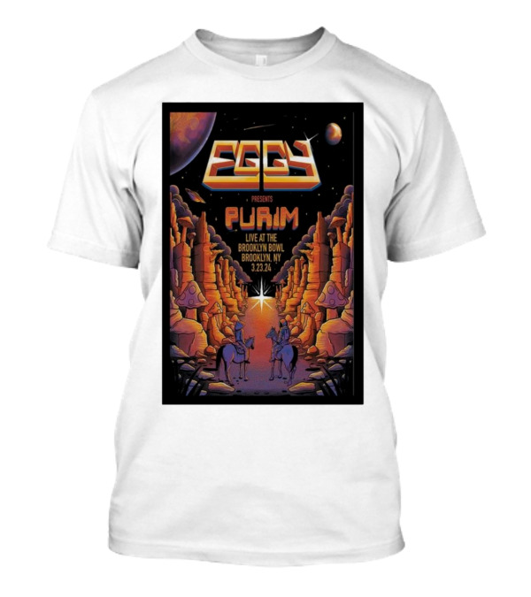 Eggy Presents Purim Live At The Brooklyn Bowl Brooklyn NY 3.23.24 T-Shirt
