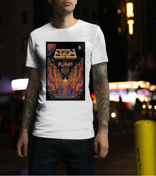 Eggy Presents Purim Live At The Brooklyn Bowl Brooklyn NY 3.23.24 T-Shirt