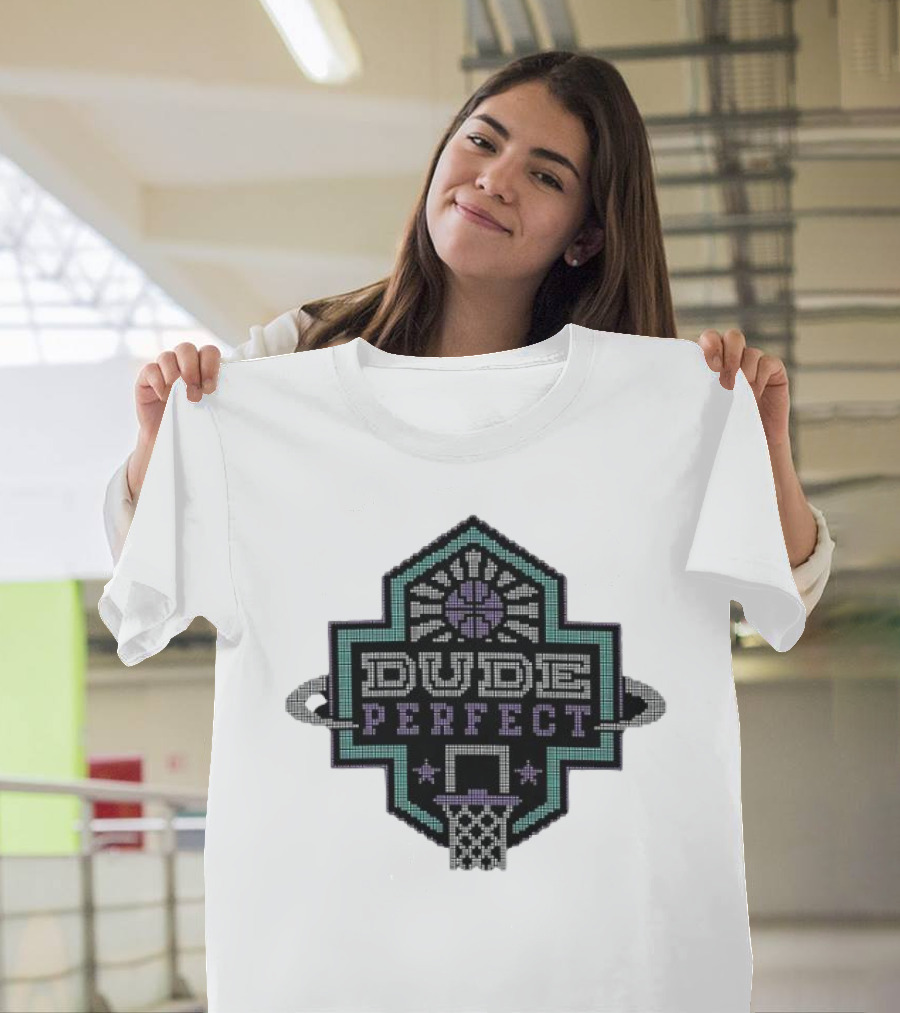 Dude Perfect Basketball Scoreboard T-Shirt