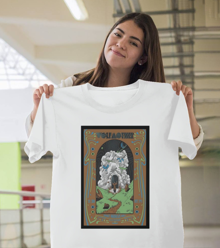 Wolfmother Saint Andrews Hall Detroit November 28 Concert Poster Fantasy T-Shirt
