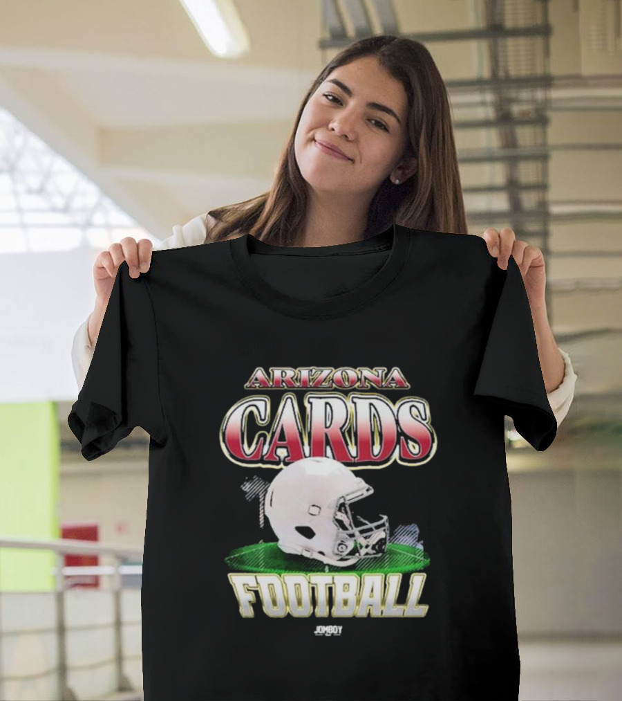 Arizona Cards Football Helmet Jomboy T-Shirt