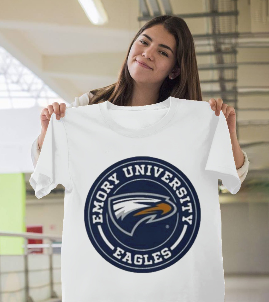 Emory University Eagles Circle Emblem T-Shirt