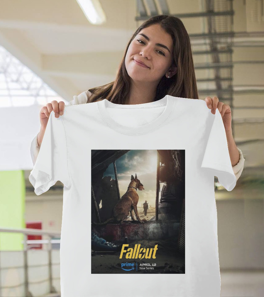 Fallout Prime April 12 New Series Dogmeat T-Shirt