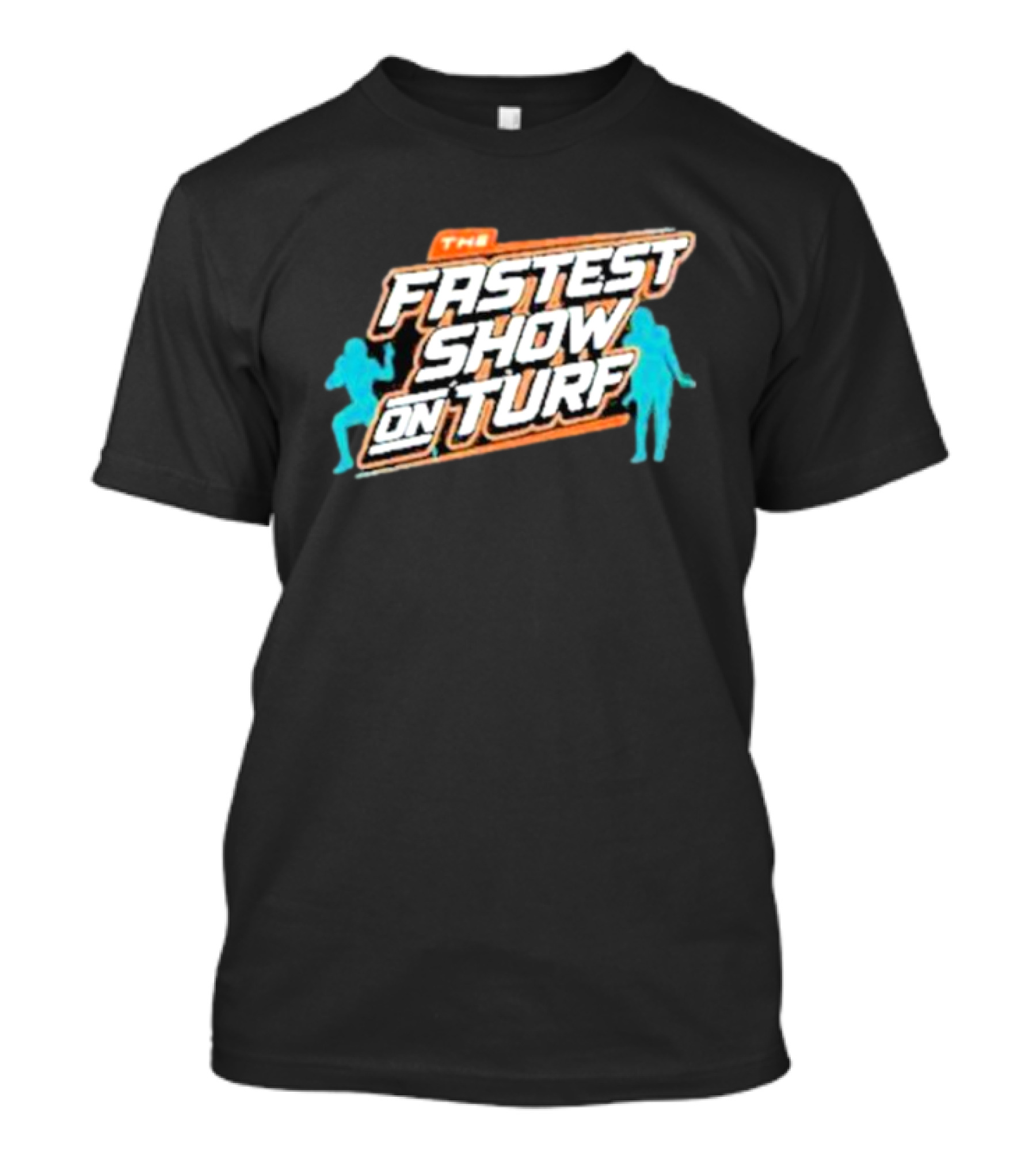 The Fastest Show On Turf Miami Dolphins Football Stars T-Shirt