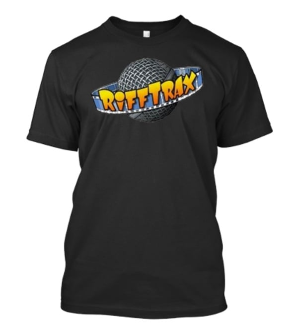 Riffplanet Rifftrax Microphone Planet Branding T-Shirt
