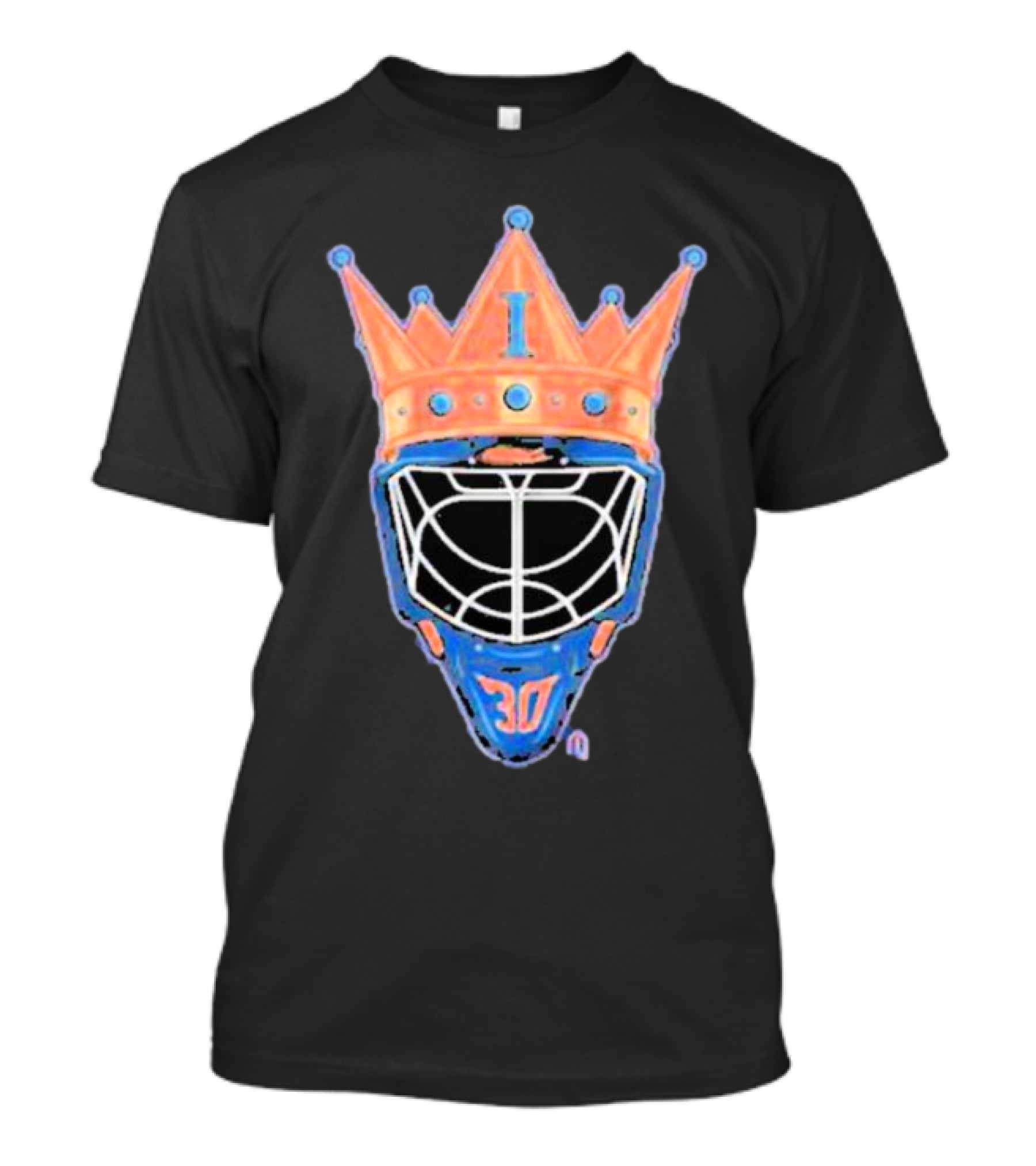Goalie King 30 Crown Mask Icon LGI T-Shirt
