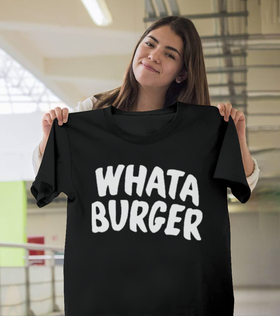 Whataburger Stack White Text T-Shirt
