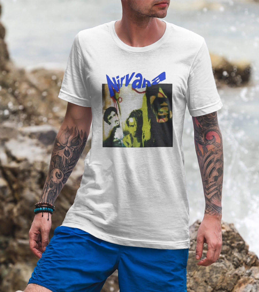 Nirvana Tribute Quality Vintage The Rise T-Shirt