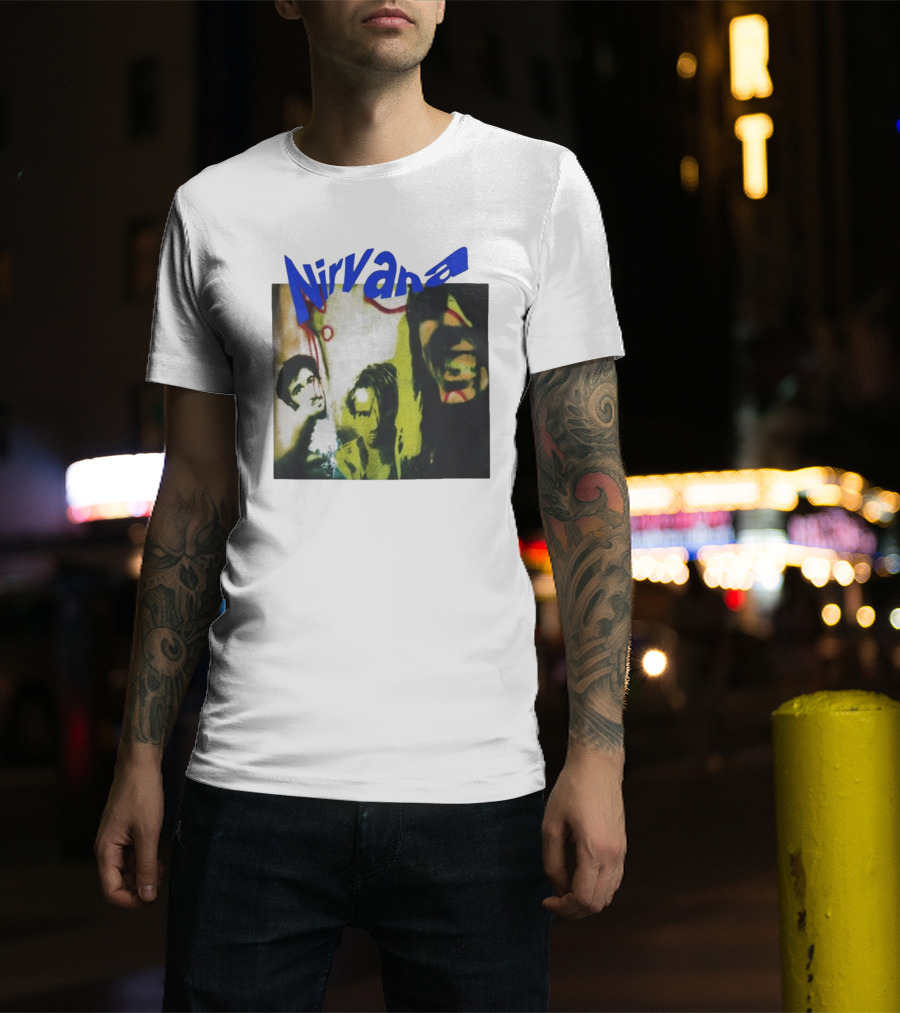 Nirvana Tribute Quality Vintage The Rise T-Shirt