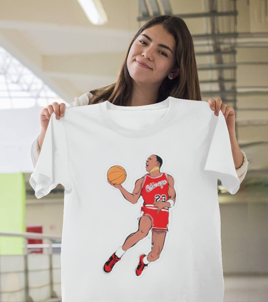 Slam Dunk From The Goat Chicago 23 Basketball Legend T-Shirt