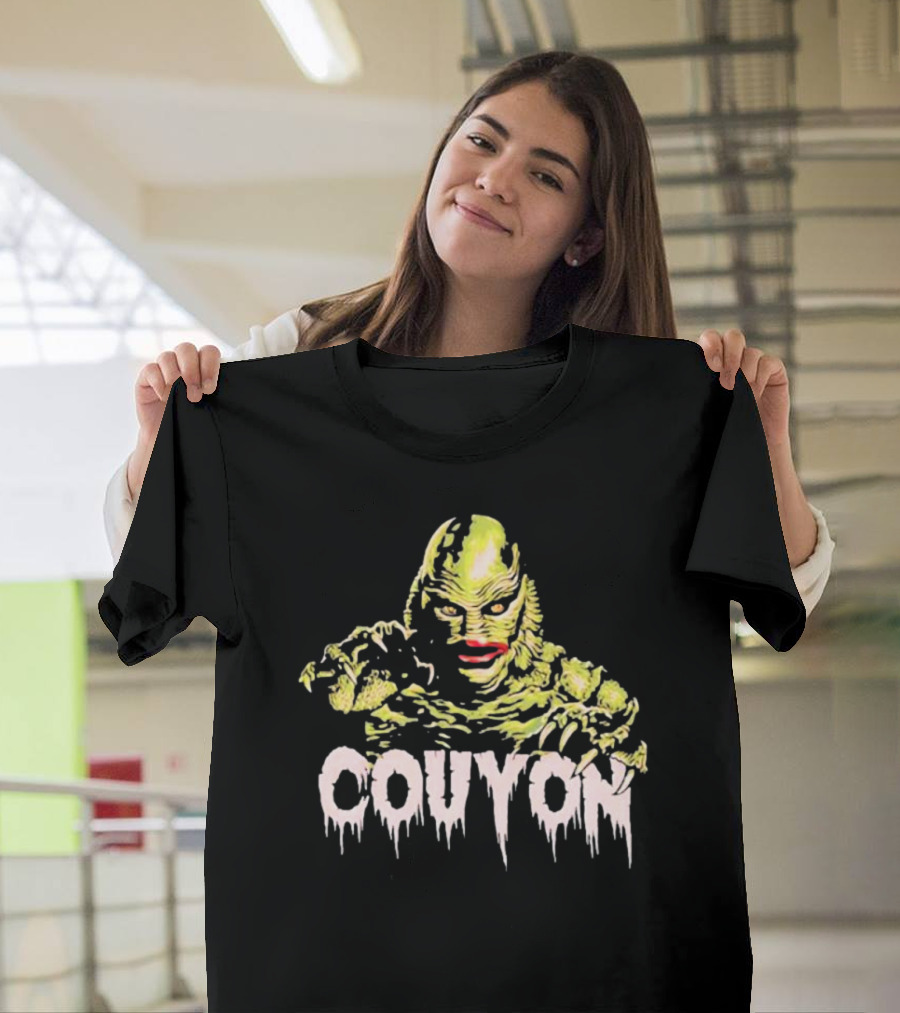 Couyon Cajun Monster from the Deep Swamp Creature T-Shirt