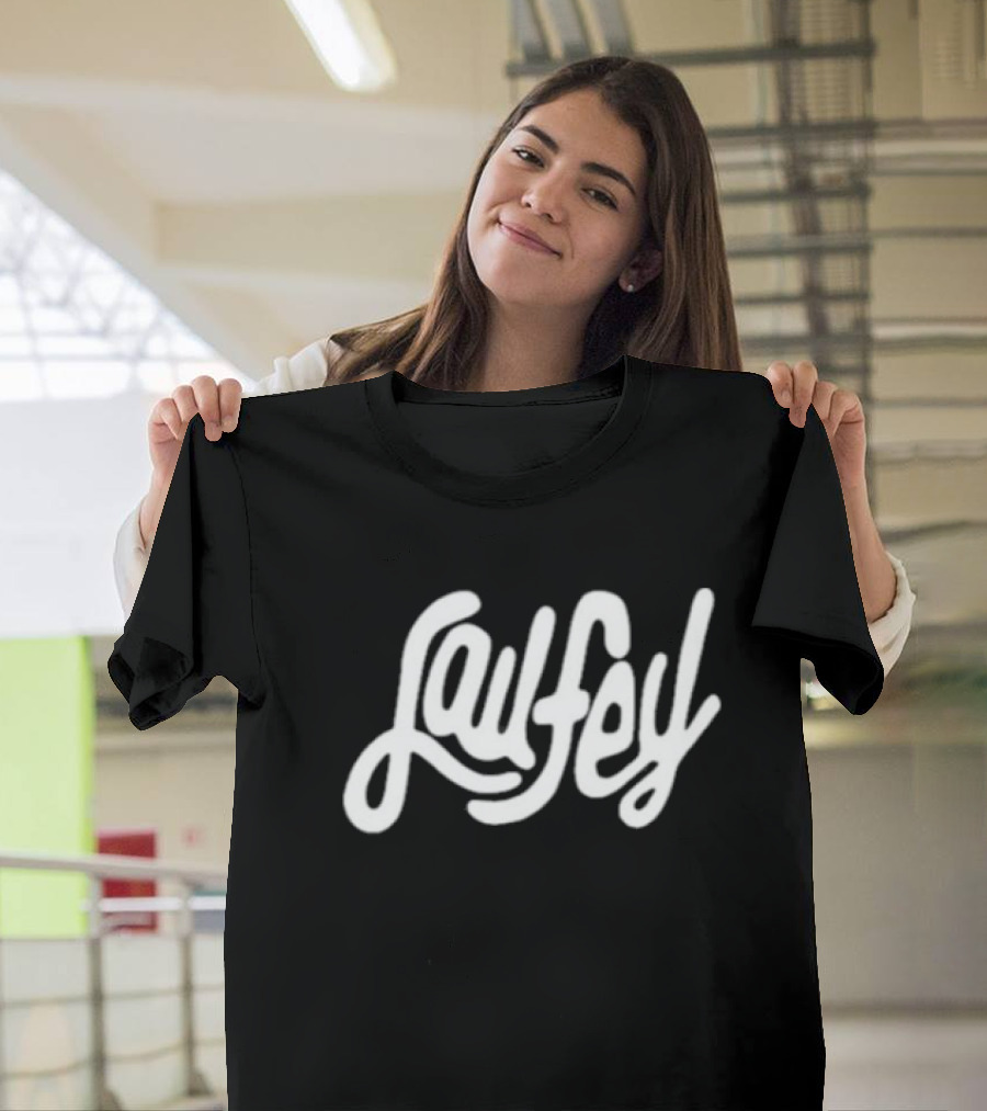 Laufey Logo White T-Shirt
