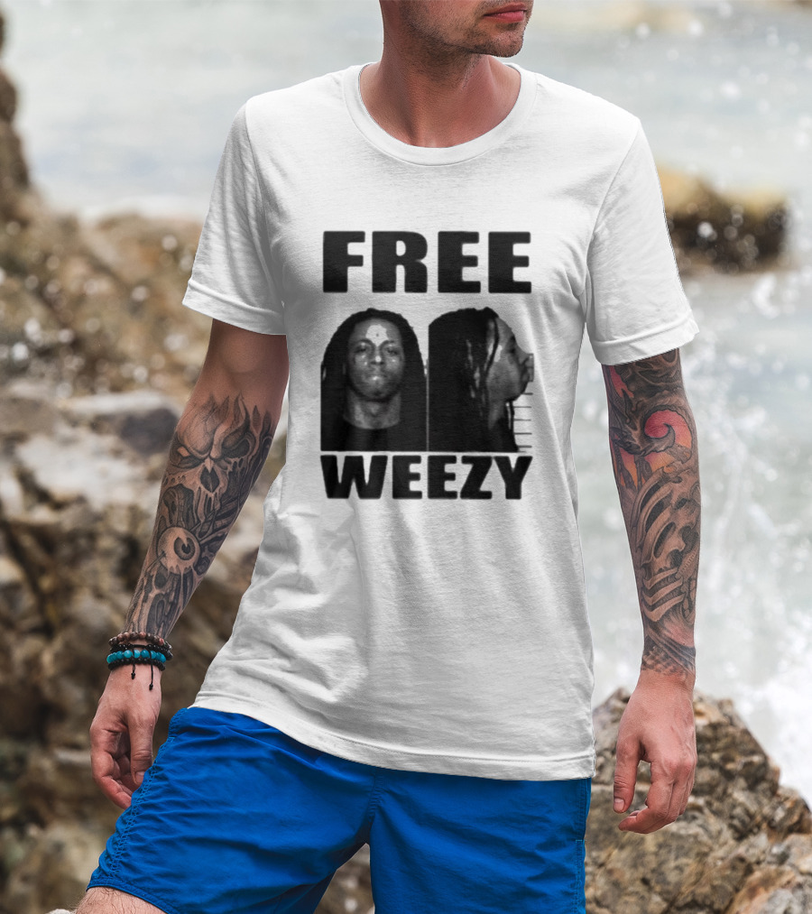 Free Weezy Mugshot Photos T-Shirt