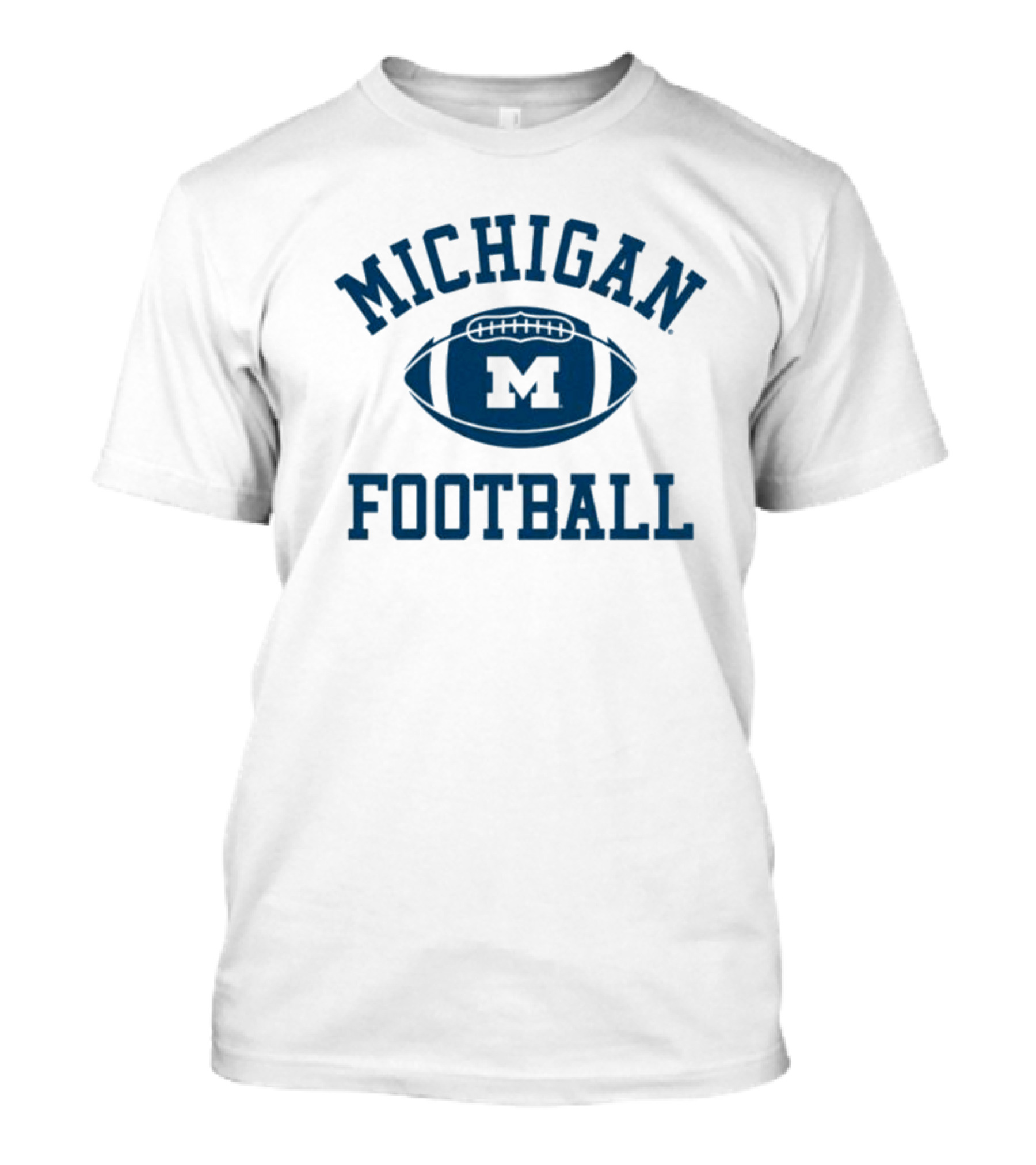 Michigan Football Vintage 1970s Inspiration Ringer T-Shirt