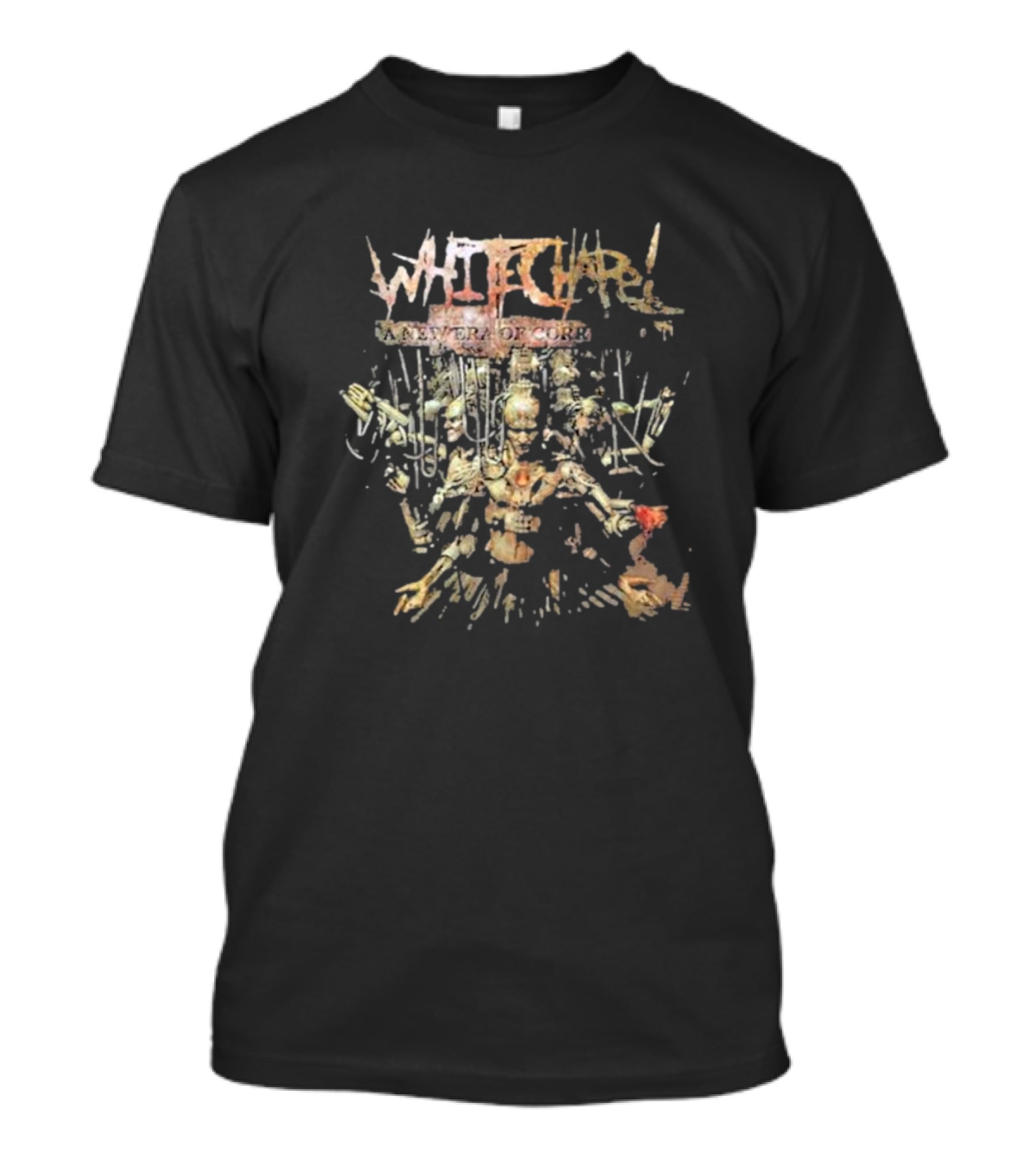 Whitechapel A New Era Of Corruption Mechanical Dystopia T-Shirt