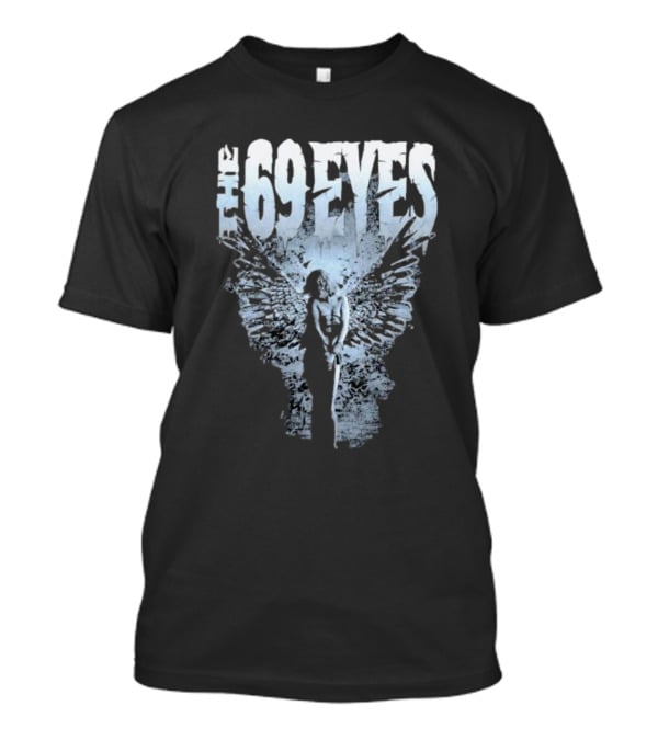 The 69 Eyes Wings Vintage Gothic Angelic T-Shirt