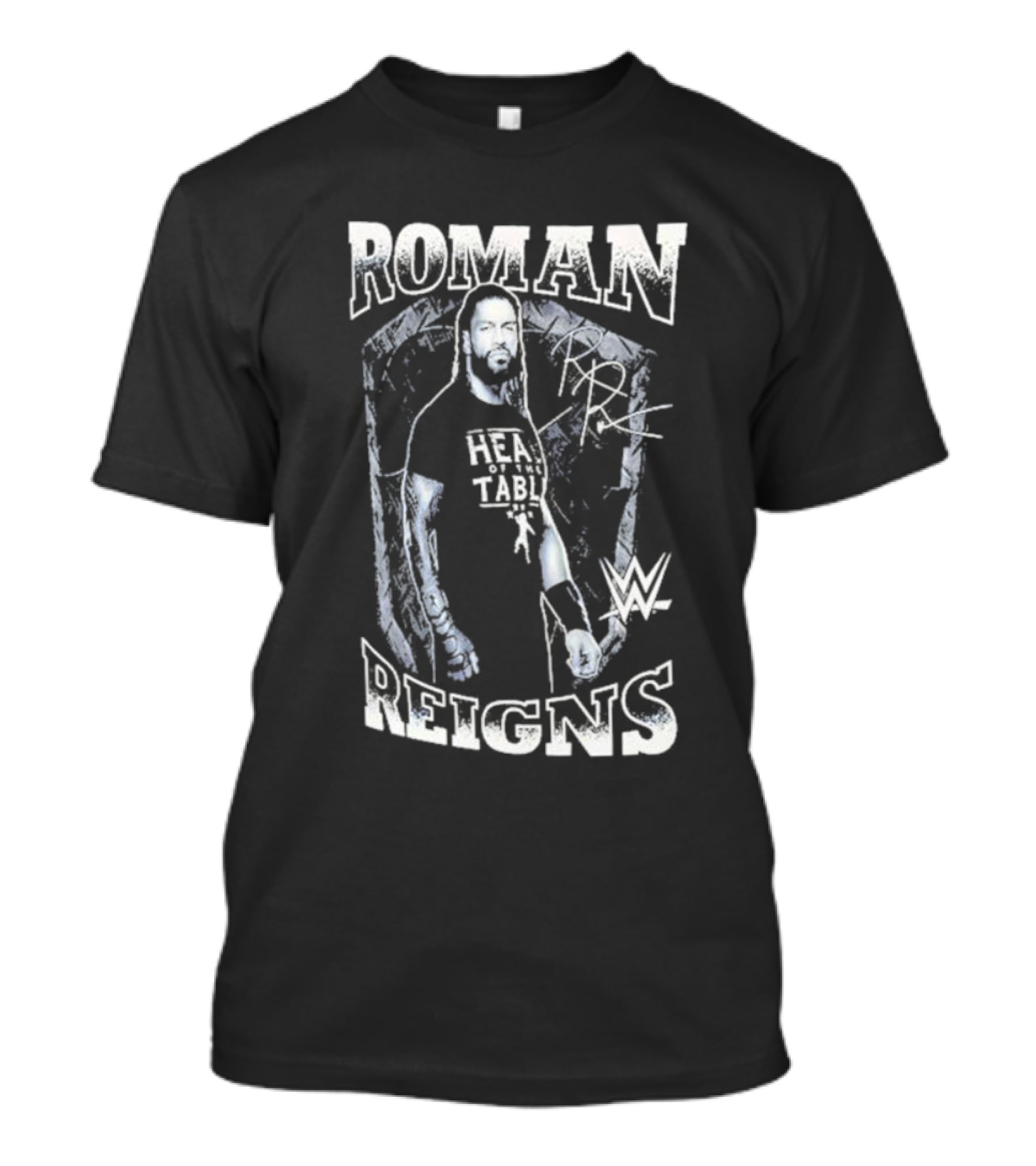 Roman Reigns Head Of The Table WWE Signature Ripple Junction T-Shirt