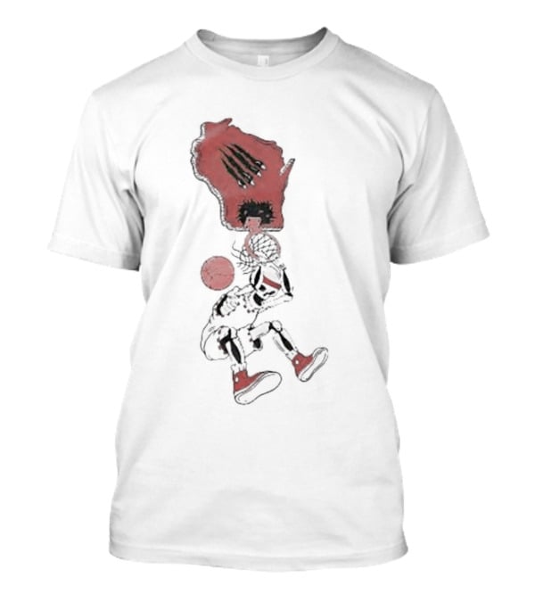 W Skeleton Dunk Wisconsin T-Shirt
