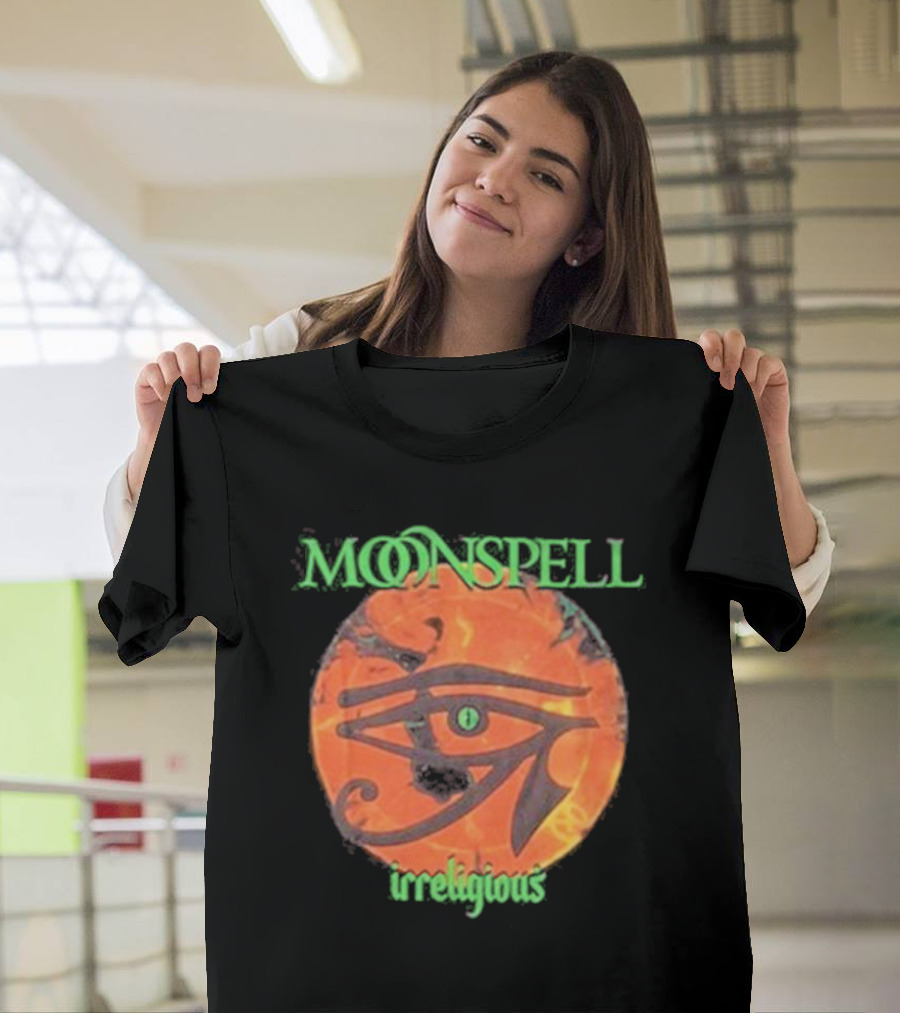 Moonspell Irreligious Eye Of Horus Emblem T-Shirt