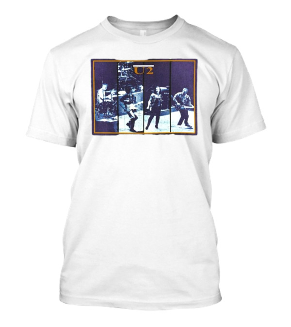U2 The Joshua Tree Tour 1987 Band Performance T-Shirt