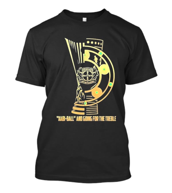 Bayer Leverkusen 1904 Xabi-Ball And Going For The Treble T-Shirt