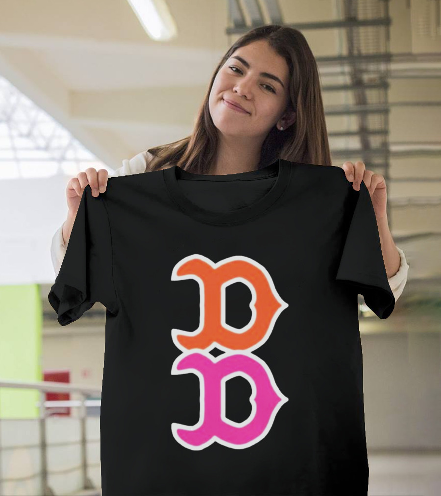 Boston Red Sox Double D Dunkin’ Colors T-Shirt
