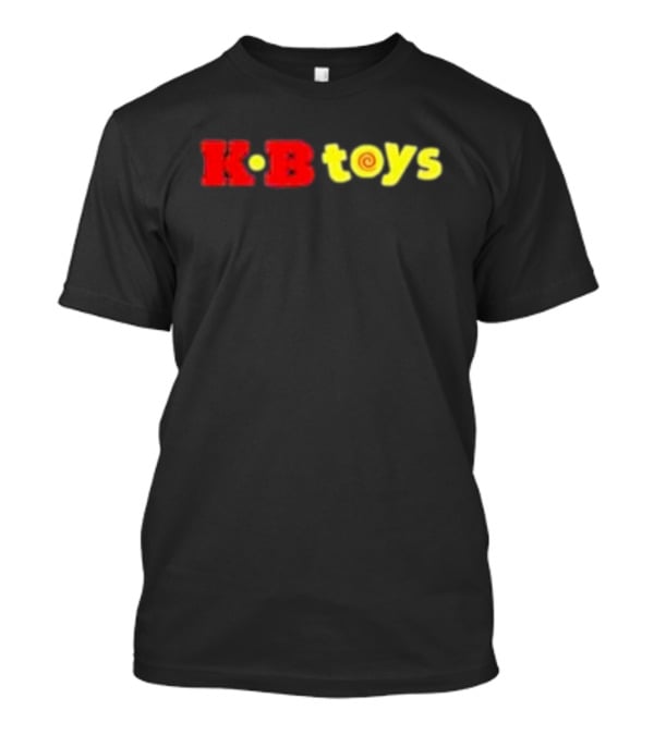 KB Toys Red Yellow Spiral T-Shirt