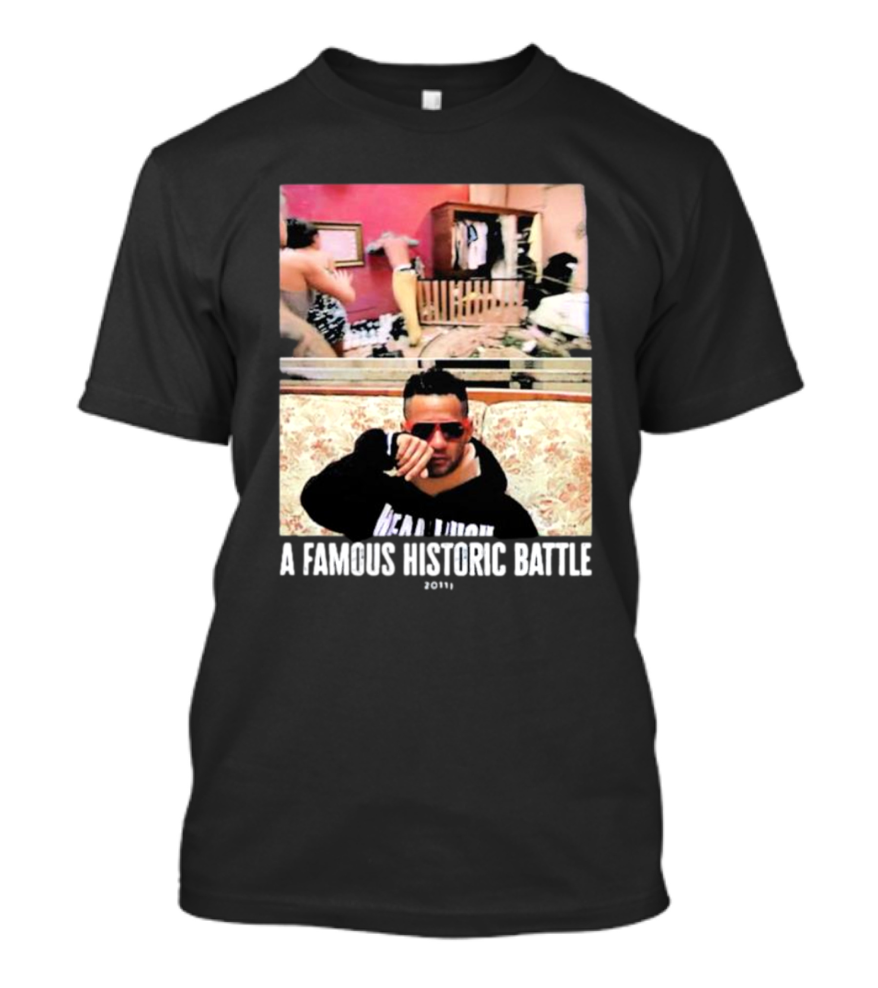 A Famous Historic Battle 2011 Mike Sorrentino T-Shirt