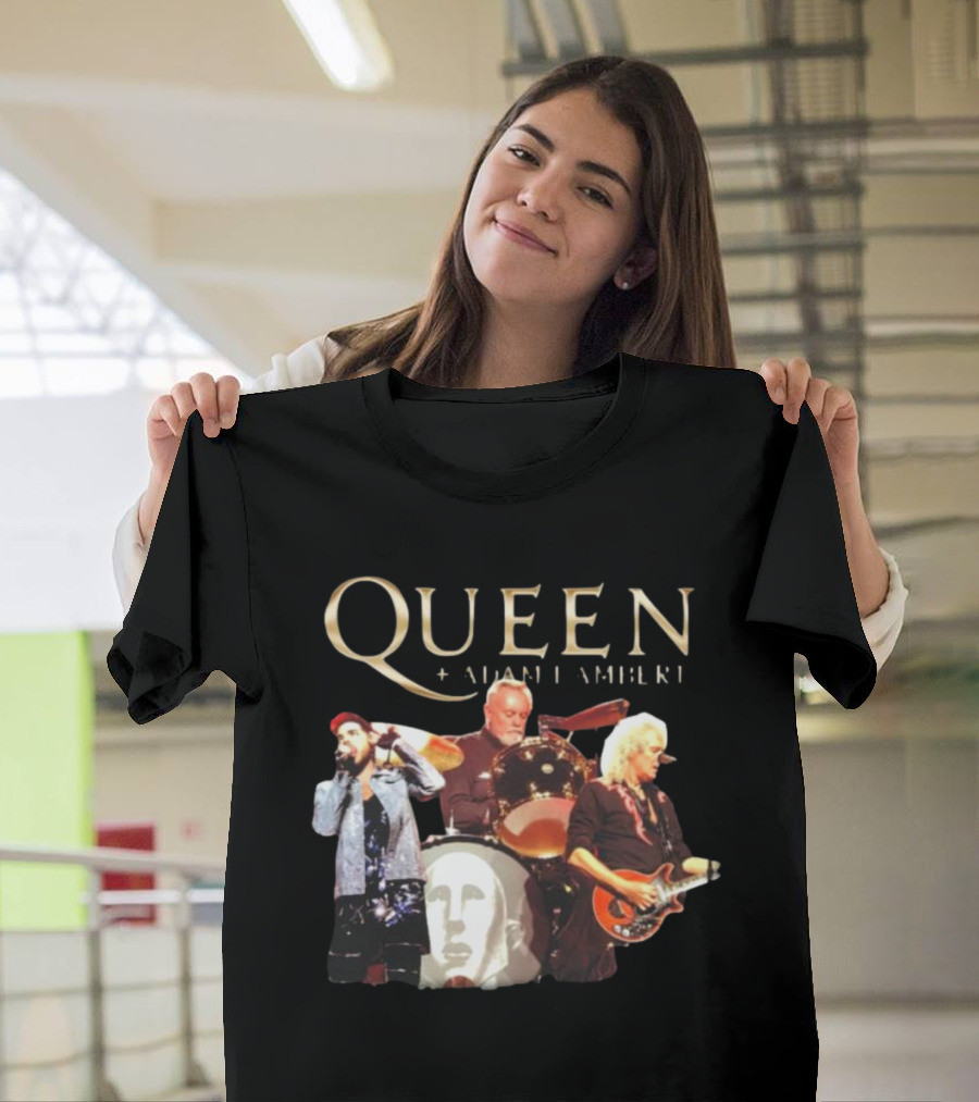 Queen + Adam Lambert Live Performance Collaboration T-Shirt
