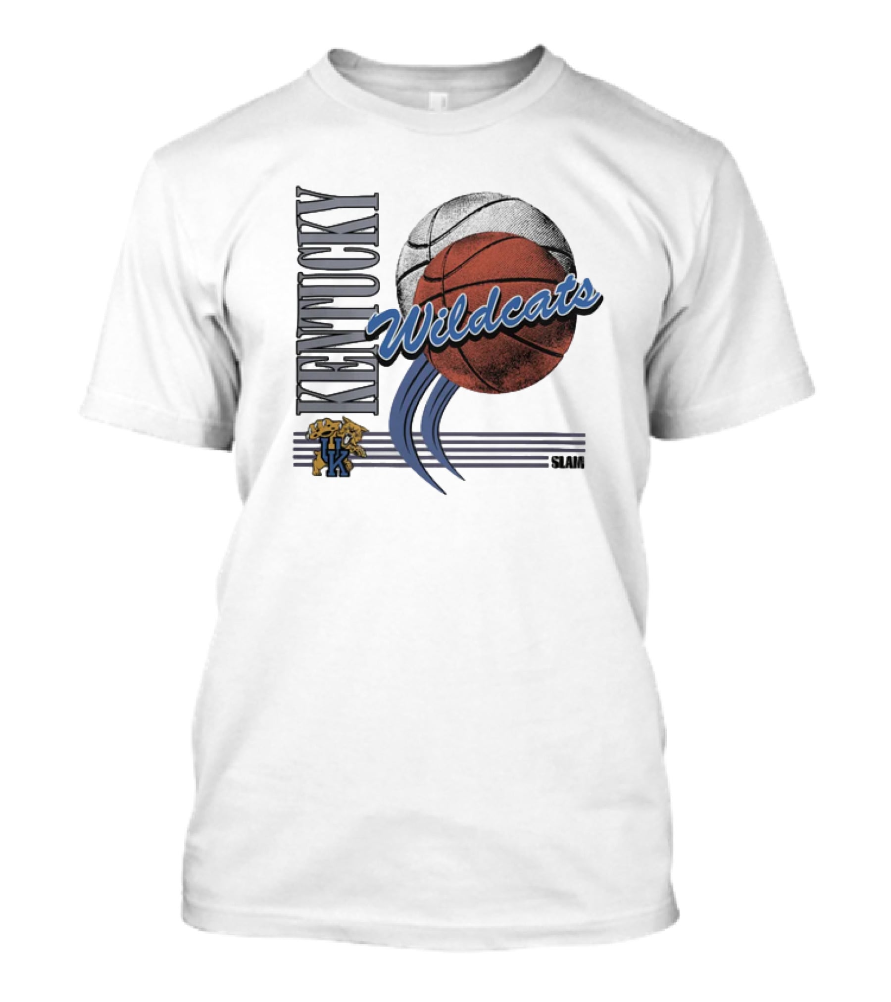 Kentucky Wildcats Basketball Slam Vintage T-Shirt