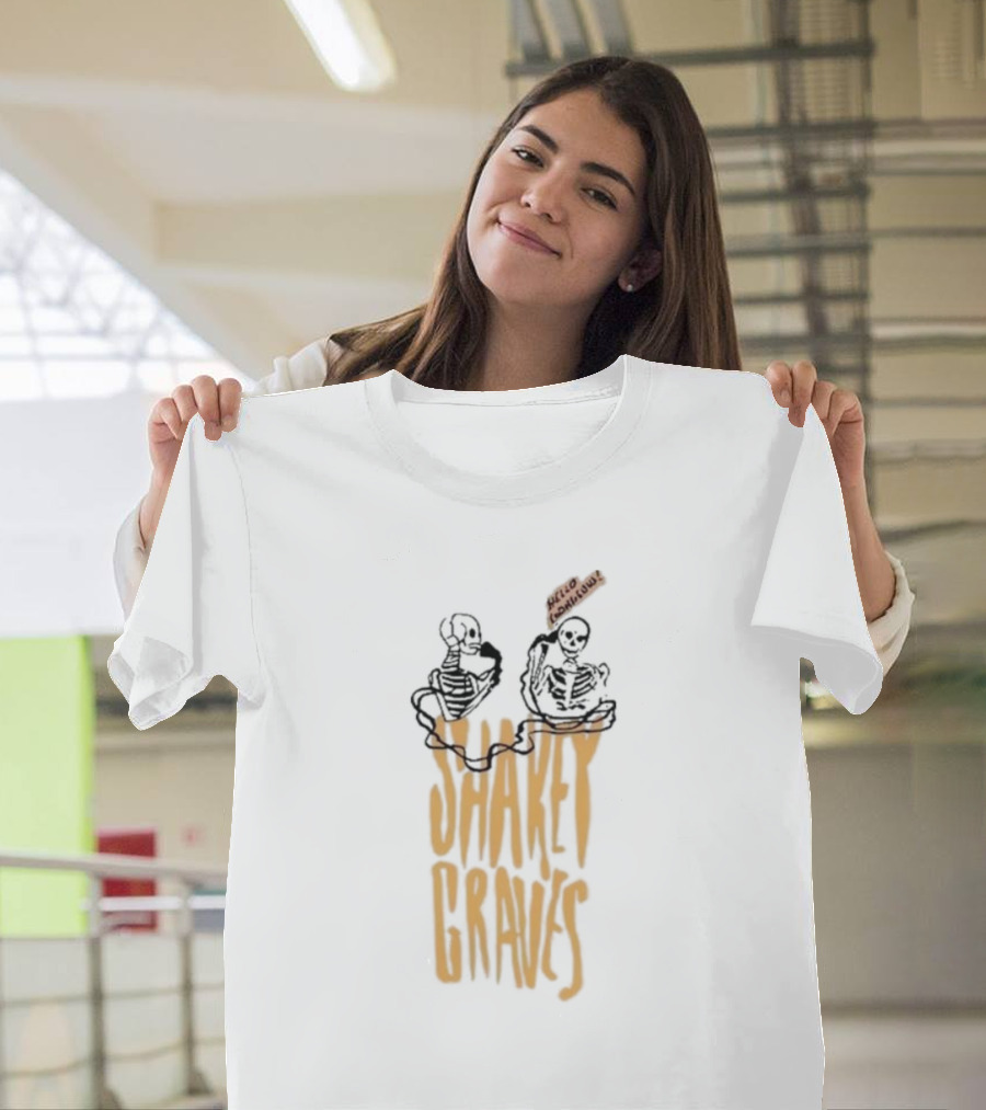Shakey Graves Hello Gorgeous Skeletons T-Shirt