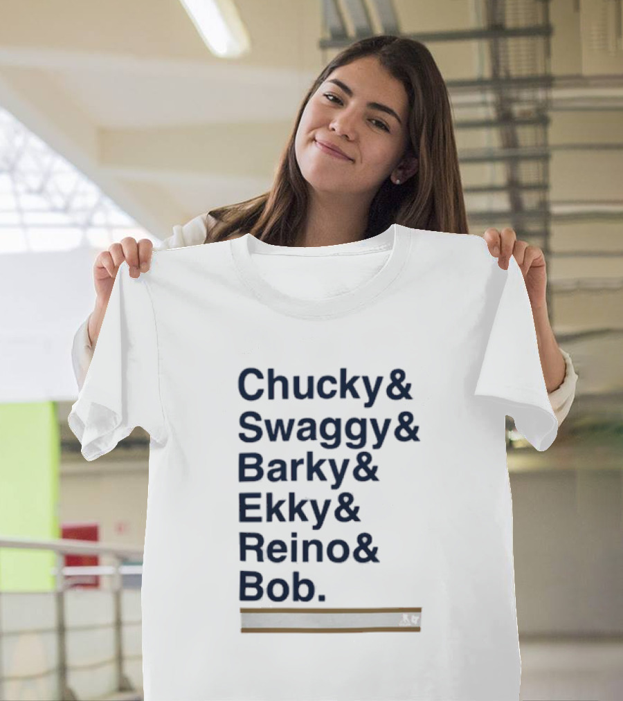 Chucky and Swaggy and Barky and Ekky and Reino and Bob CBER T-Shirt