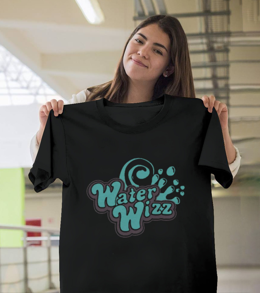 Adam Sandler Water Wizz Retro Logo Splash T-Shirt