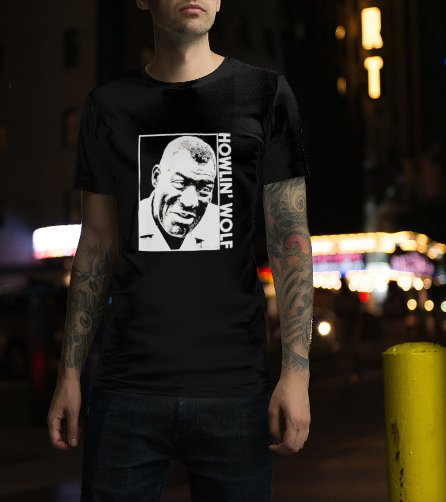 Howlin' Wolf Portrait By Jim Marshall T-Shirt