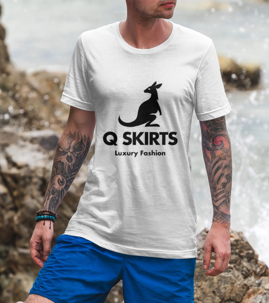 Q Skirts Luxury Fashion Kangaroo T-Shirt