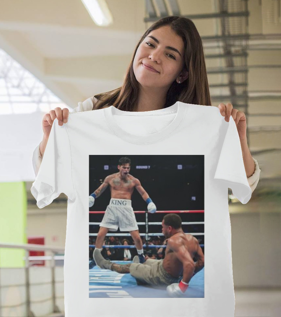 King Ryan Garcia Defeats Devin Haney Boxing Match T-Shirt