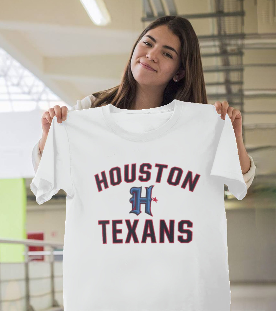 Houston Texans H Star Logo T-Shirt