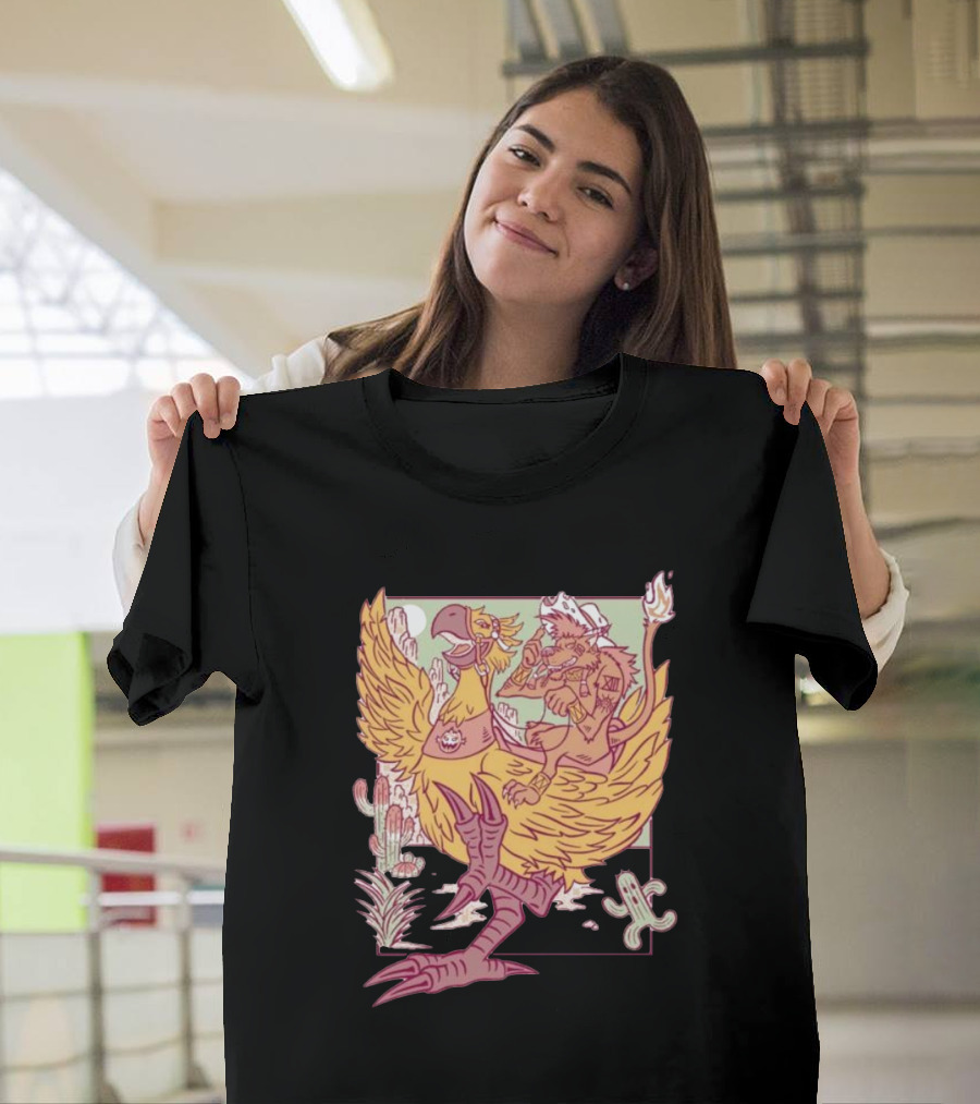 Canyon Rider Wolf And Chicken Desert Adventure The Yetee T-Shirt