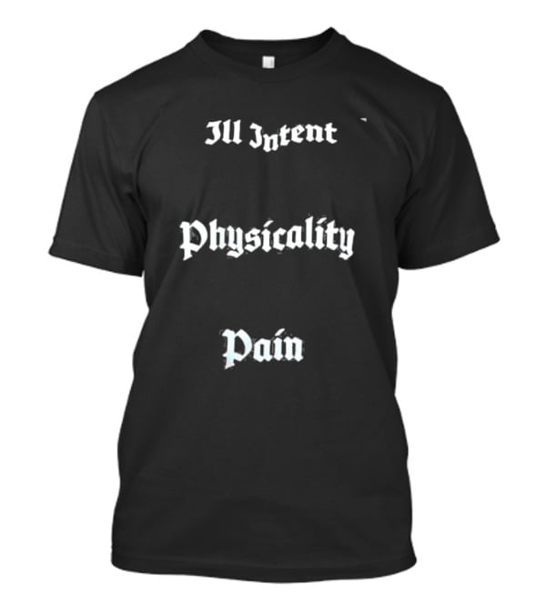 Jack Jones Ill Intent Physicality Pain Gothic T-Shirt